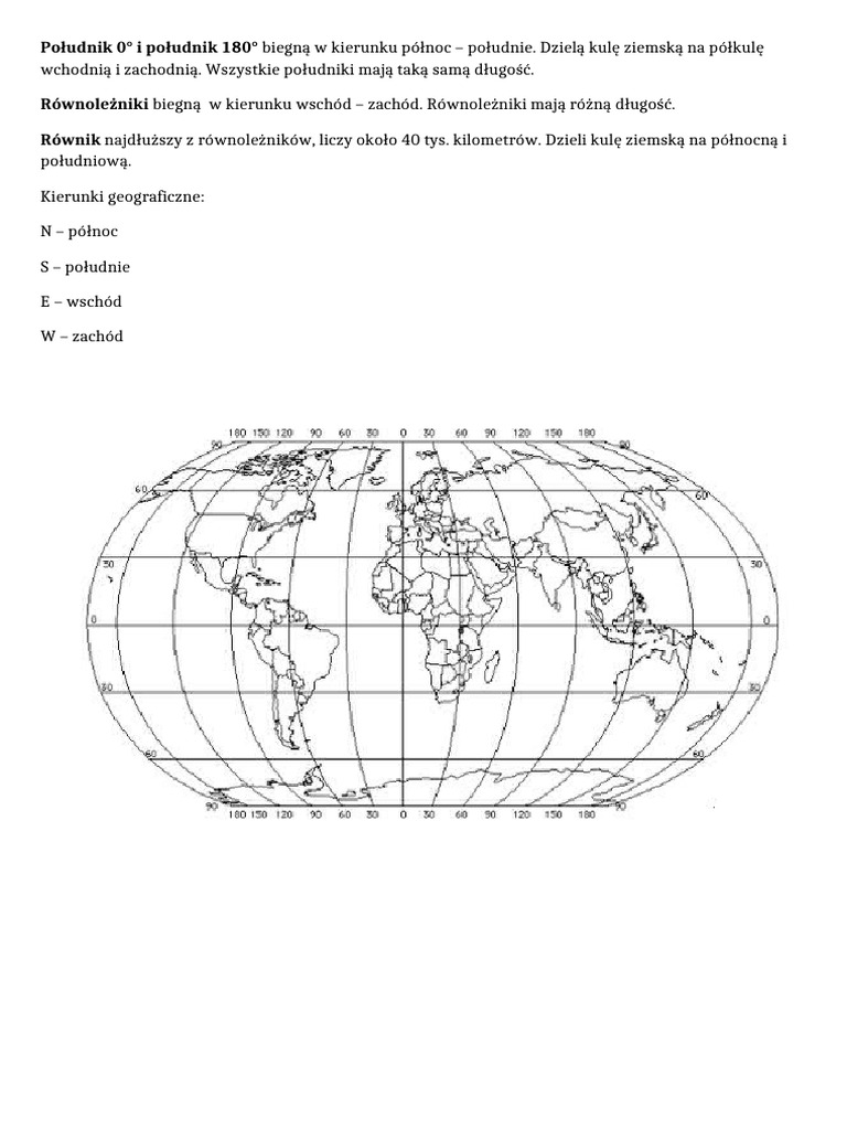 Południk 0 | PDF