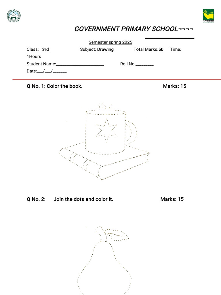 3rd Arts & Drawing | PDF