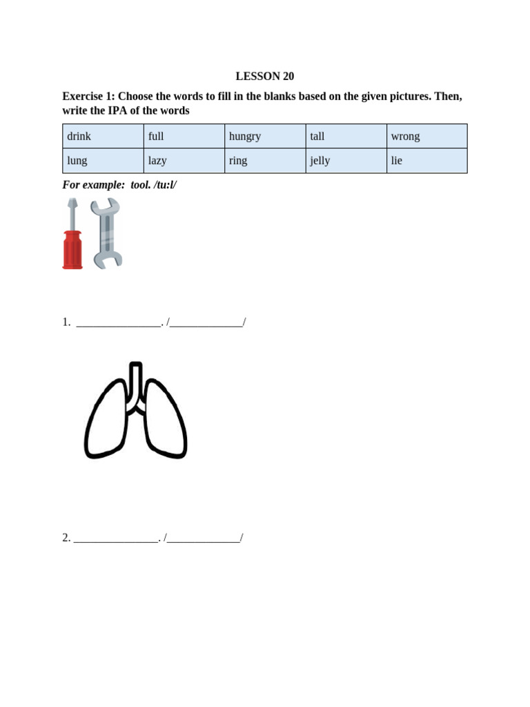 Lesson 20 | PDF