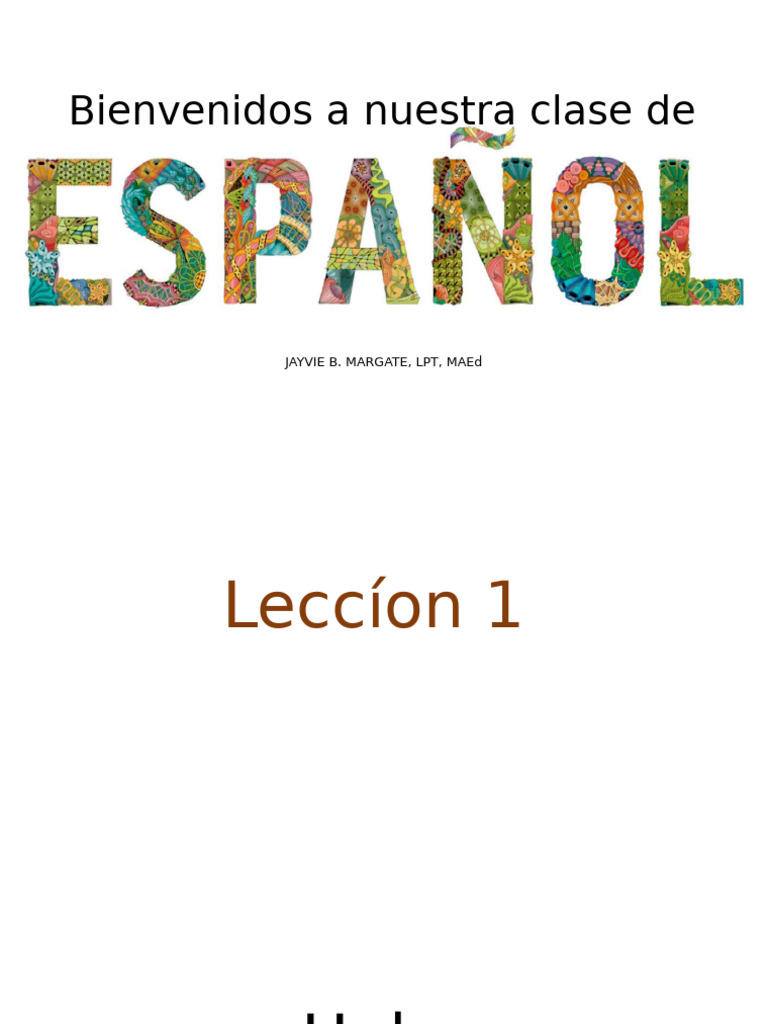Spanish | PDF