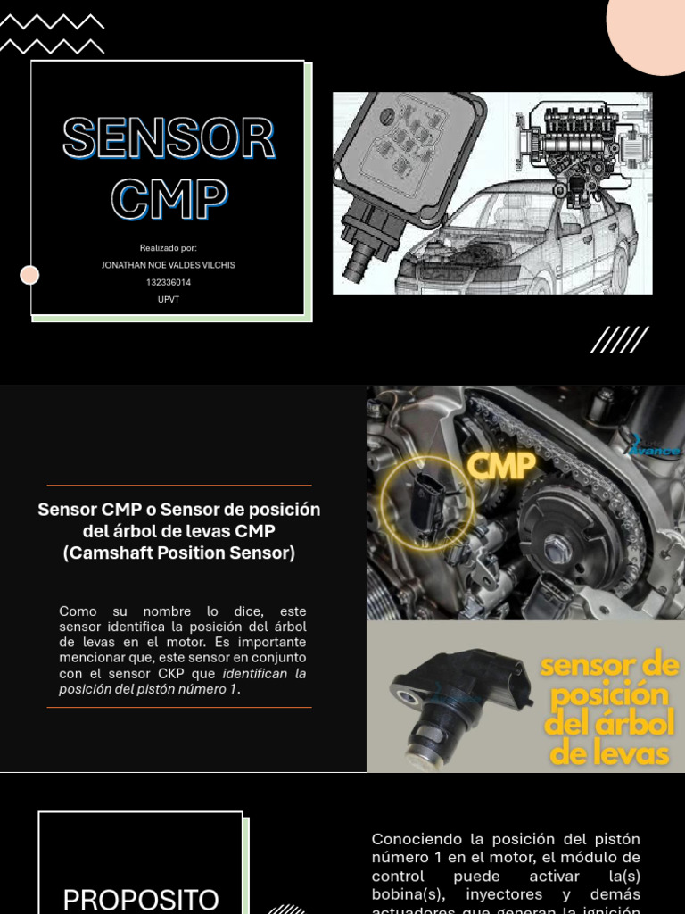 Sensor CMP: Función y Fallas Comunes | PDF