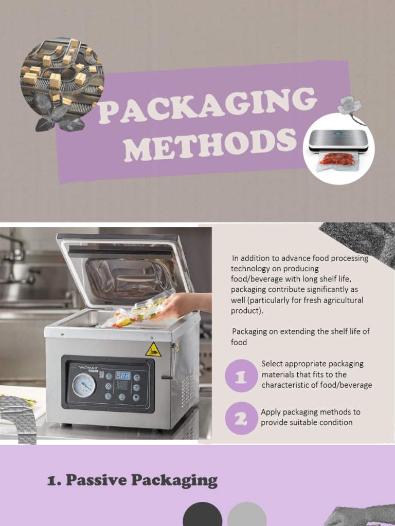 Food Packaging for Extended Shelf Life | PDF | Chemistry | Materials