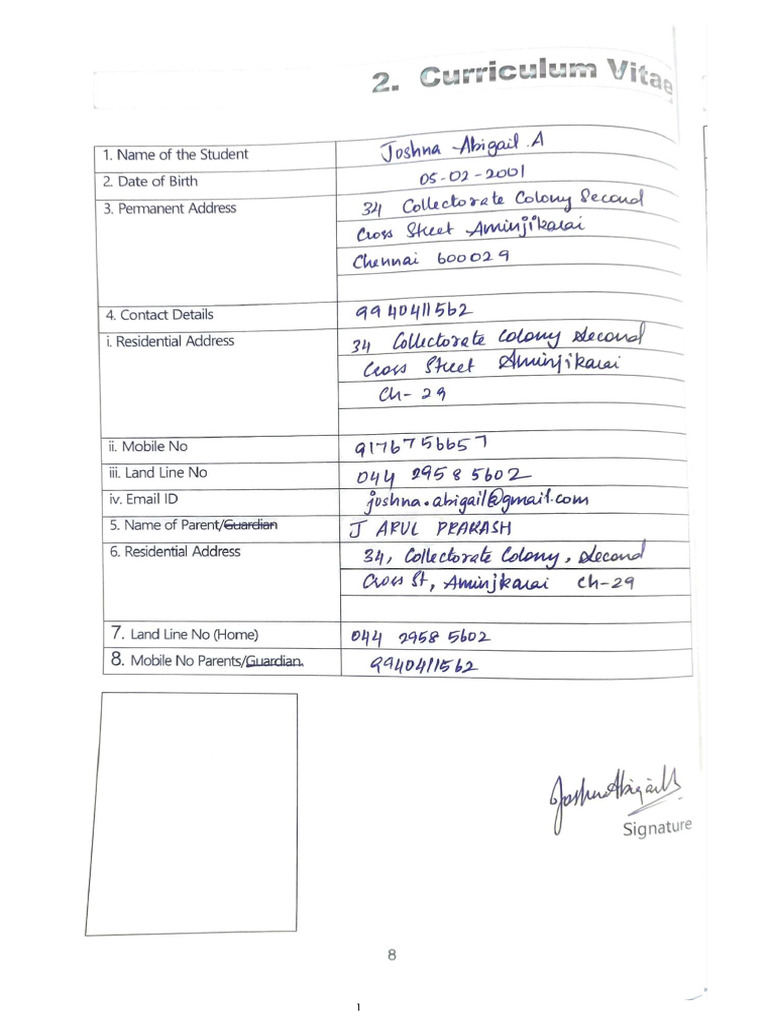 ENT Academic Record | PDF