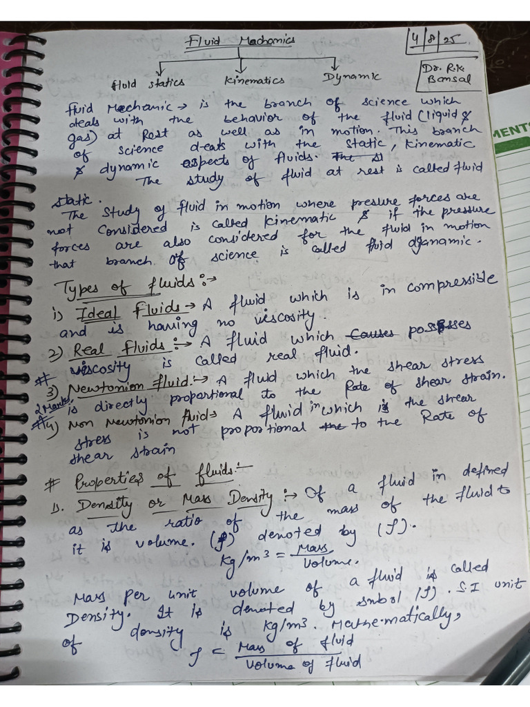 FM Notes | PDF