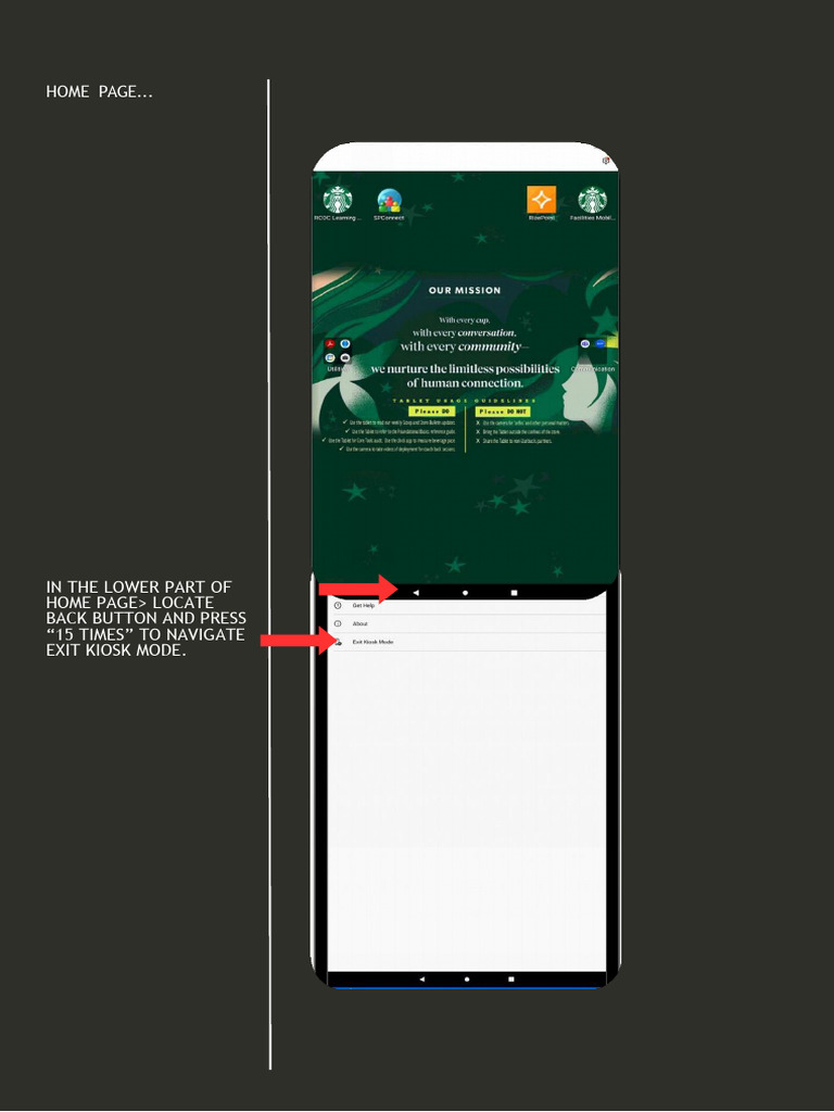 Exit Kiosk Mode Cross Check - 1 - (2) | PDF