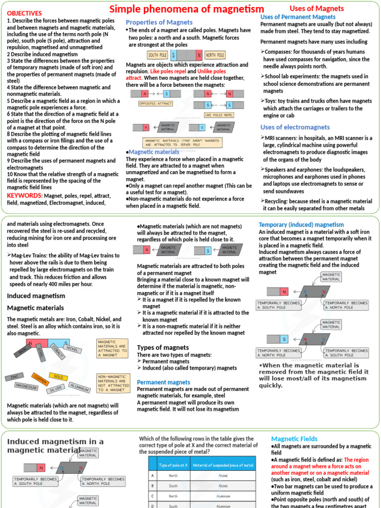 Understanding Magnetism and Magnetic Fields | PDF | Magnet | Magnetism