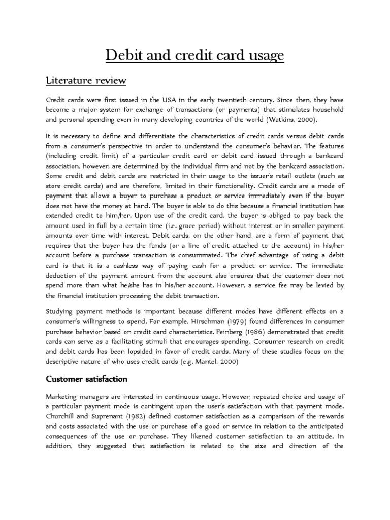 Literature review summary example picture