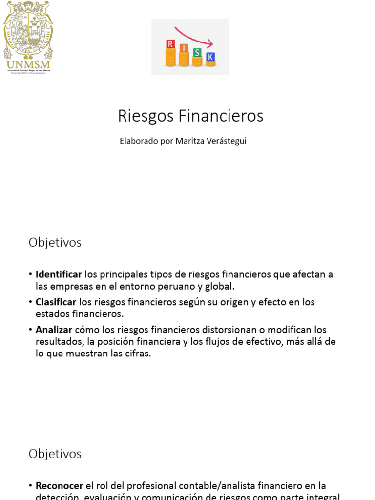 Clasificación y Gestión de Riesgos Financieros | PDF | Tipo de cambio ...