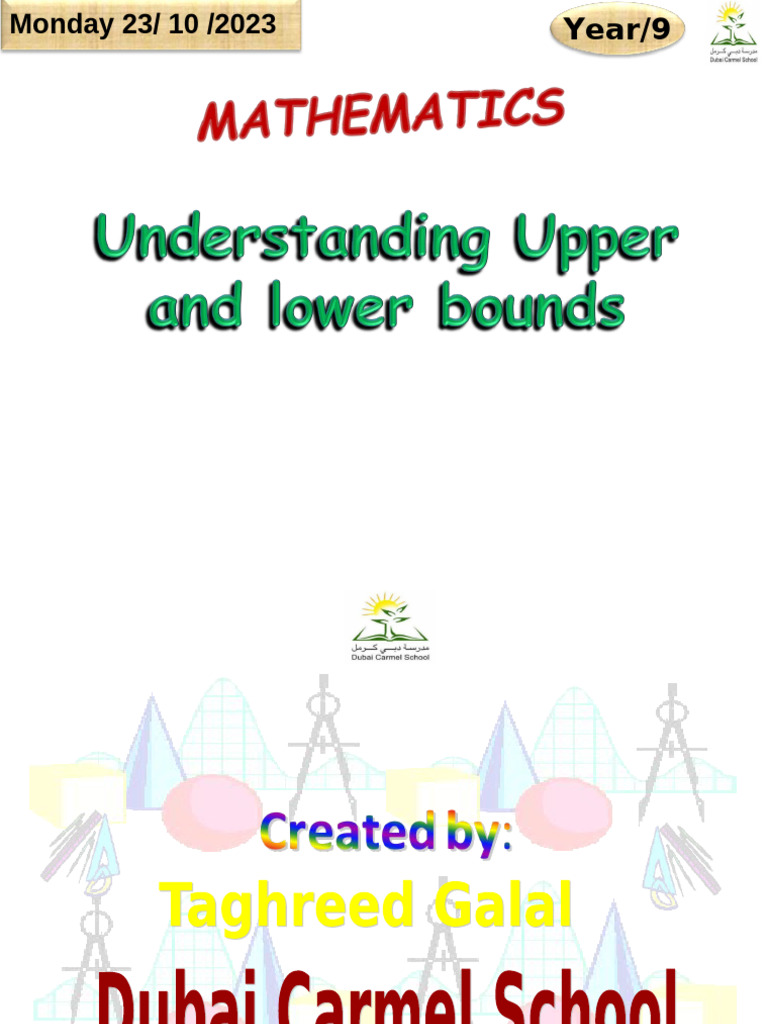 Understanding Upper and Lower Bounds | PDF
