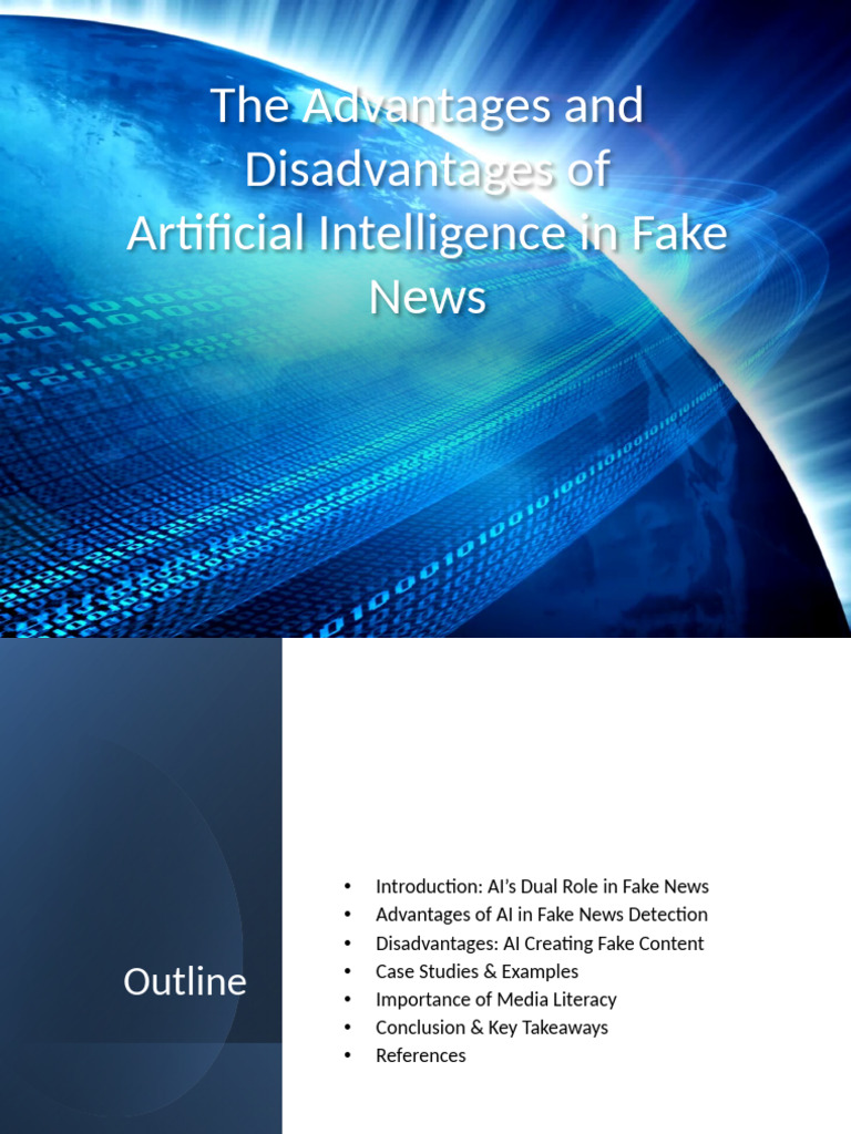 AI's Impact on Fake News: Pros & Cons | PDF | Artificial Intelligence ...