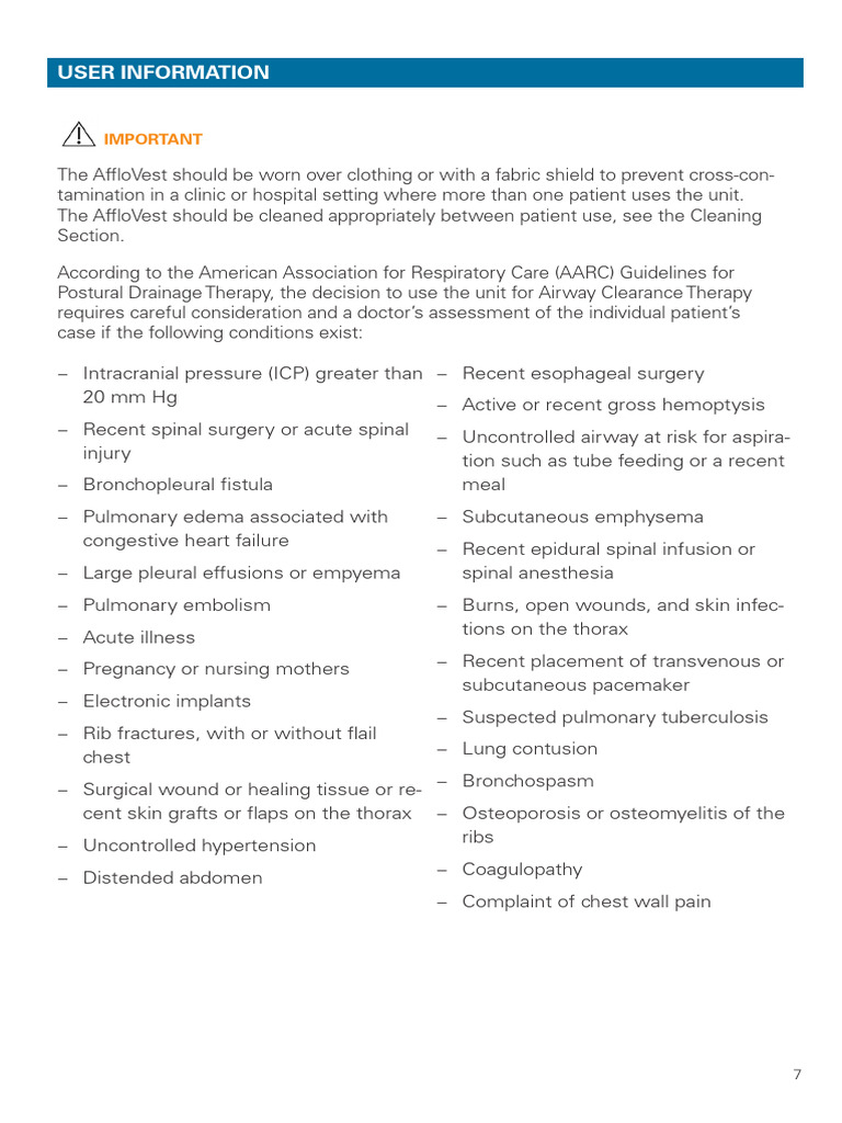 Considerations For Afflovest | PDF