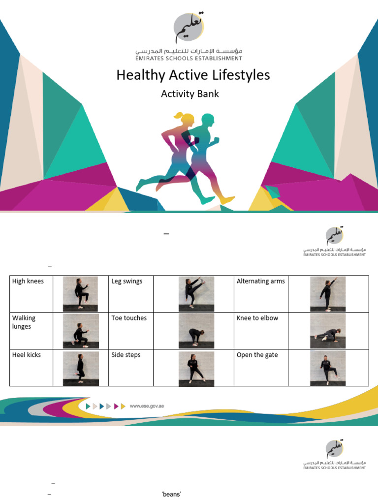 Activity Bank Healthy Active Lifestyles | PDF | Strength Training ...