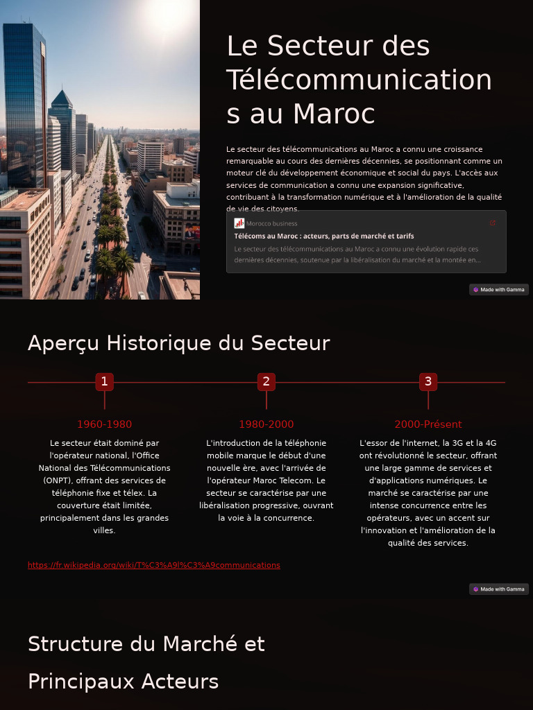 Évolution des au Maroc PDF des objets — free download