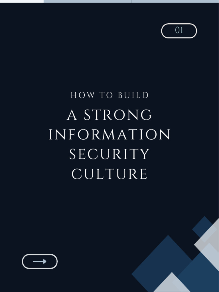 Building a Strong Security Culture | PDF | Security | Computer Security