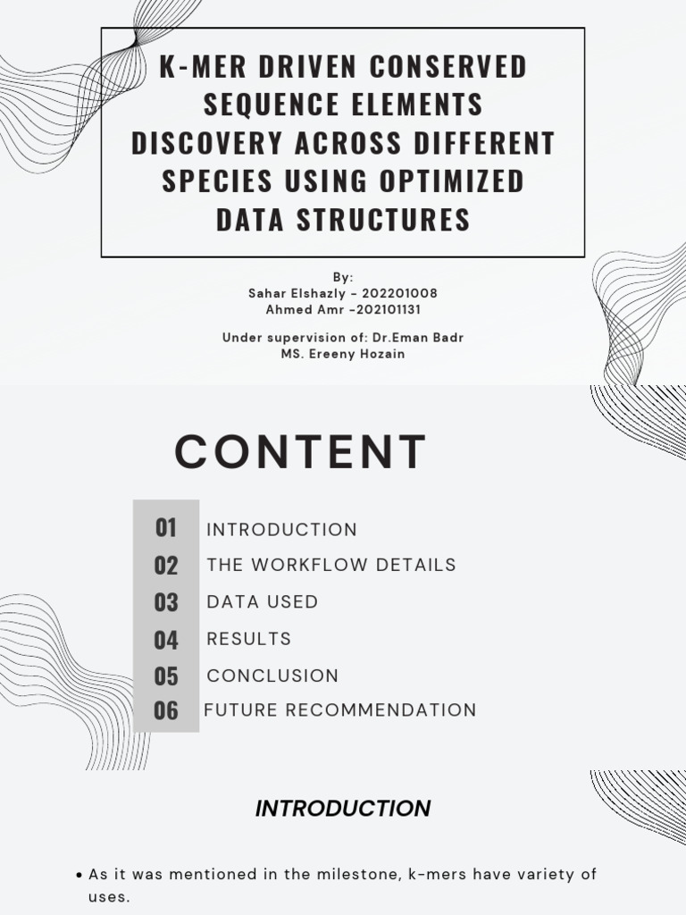 K-Mer Analysis for Conserved Sequences | PDF | Genetics | Biotechnology