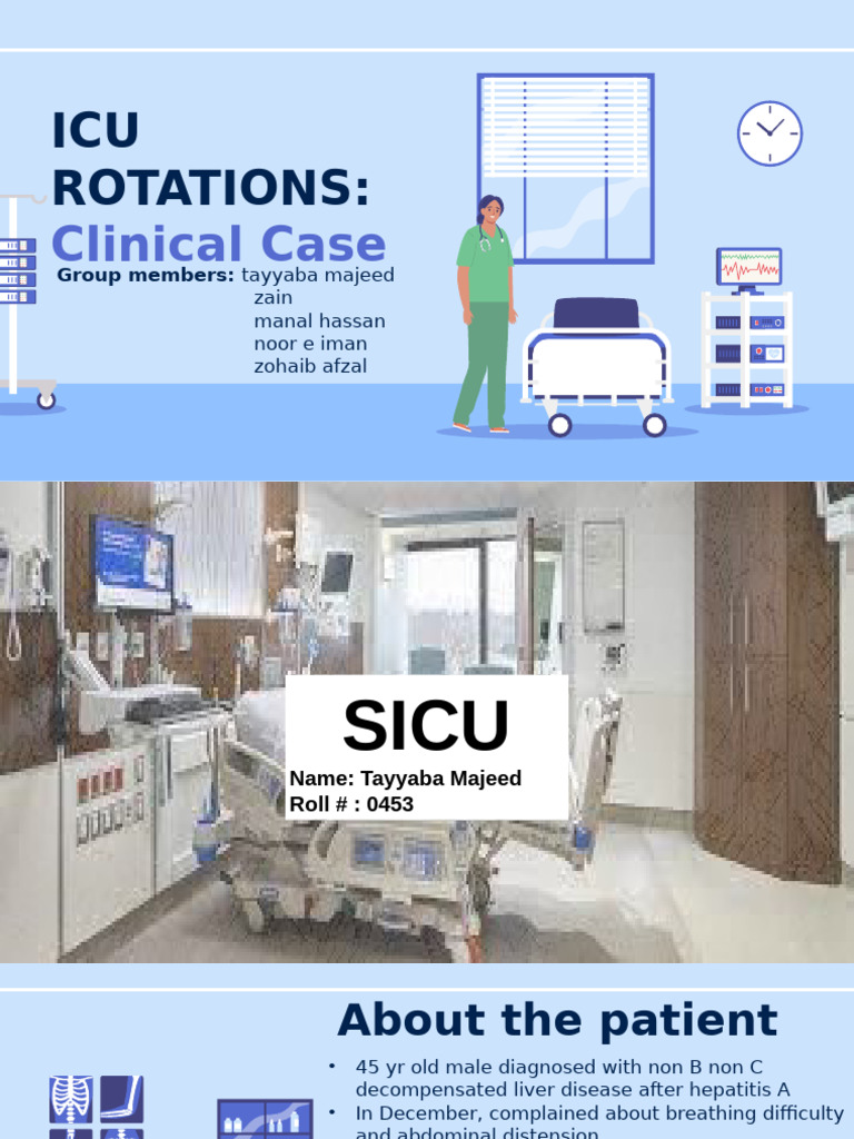 Clinical Rotation Presentation (1) (Final) | PDF | Intravenous Therapy ...