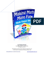 Math Games Ideas Samples