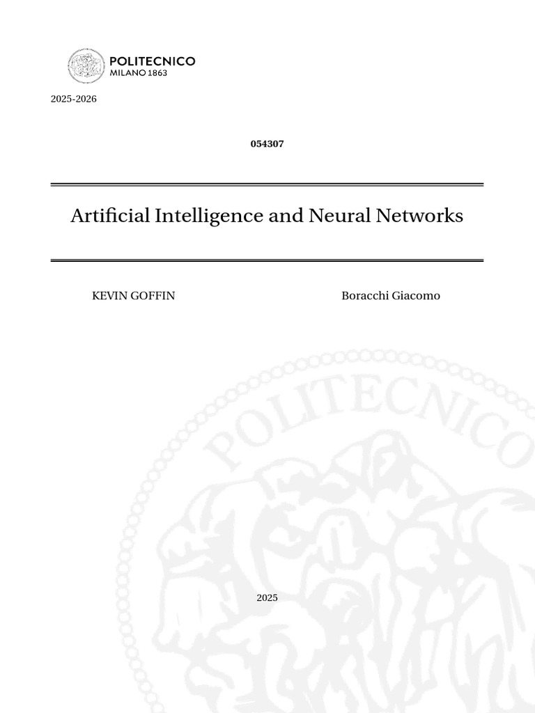 Artificial Intelligence and Neural Networks | PDF | Machine Learning ...