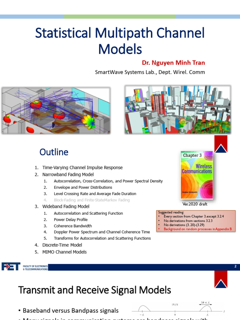 Statistical Multipath Channel Models | PDF | Mimo | Telecommunications ...