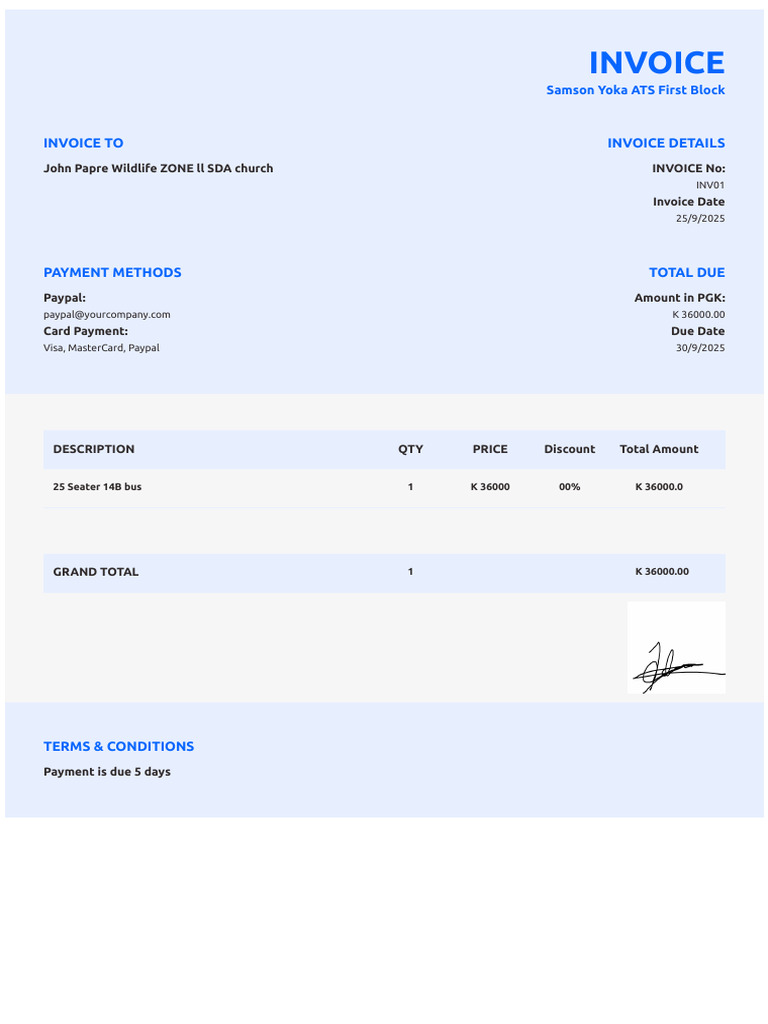 Invoice | PDF