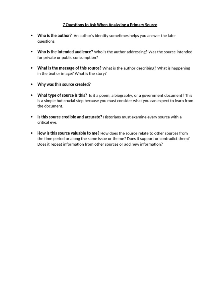 7 Questions Western | PDF