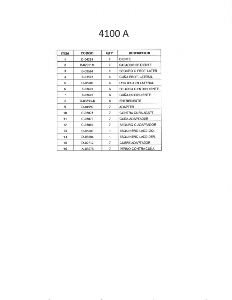 4100 A | PDF