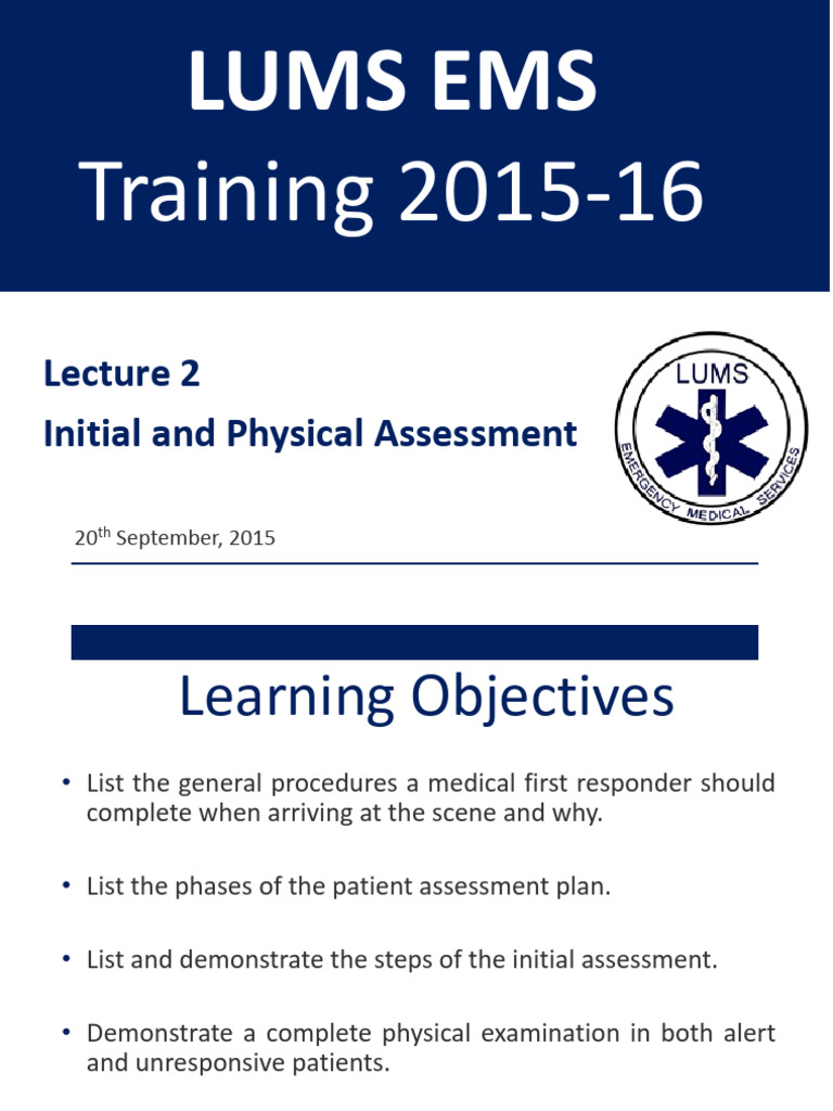 Lecture+2 Physical+Assessment 20th+sep | PDF | Abdomen | First Aid