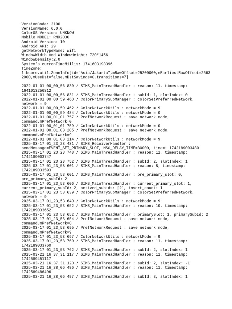 Trace - 2025-03-10 06 - 39 - 58 336 | PDF | Mobile Linux | Embedded ...