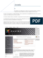 Los Menus en Joomla