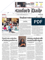 The Stanford Daily T: Student Veteran Policy OK