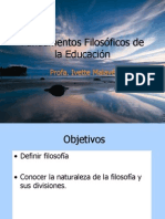 1.  Fundamentos Filosóficos