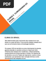 Climas e Climogramas Do Brasil