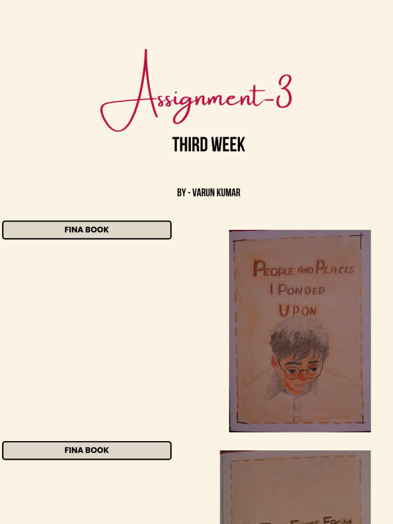 Research and Character Sketching Assignment | PDF