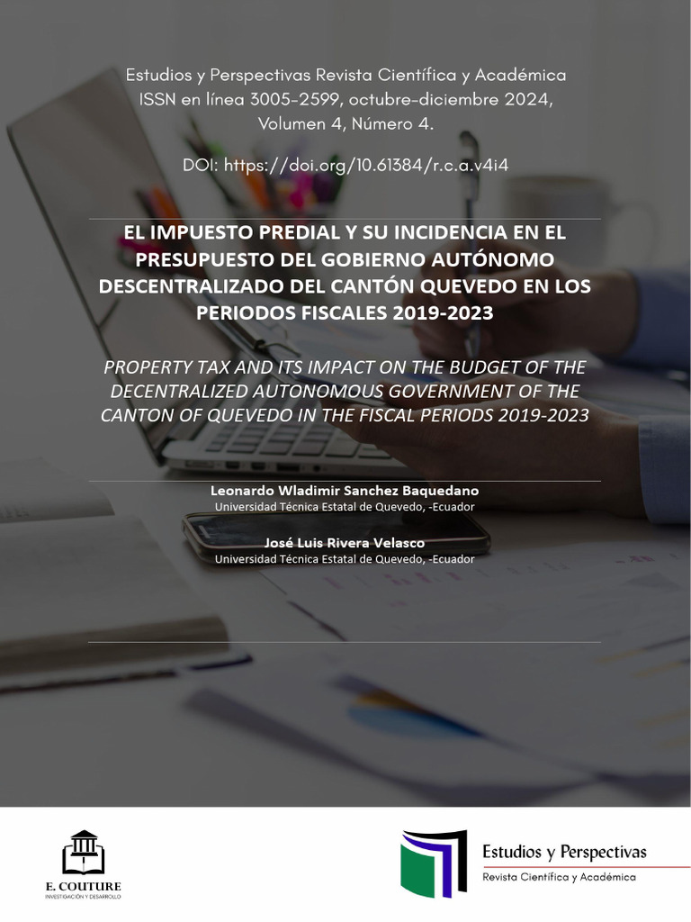 Impacto del Impuesto Predial en Quevedo 2019-2023 | PDF | Presupuesto ...