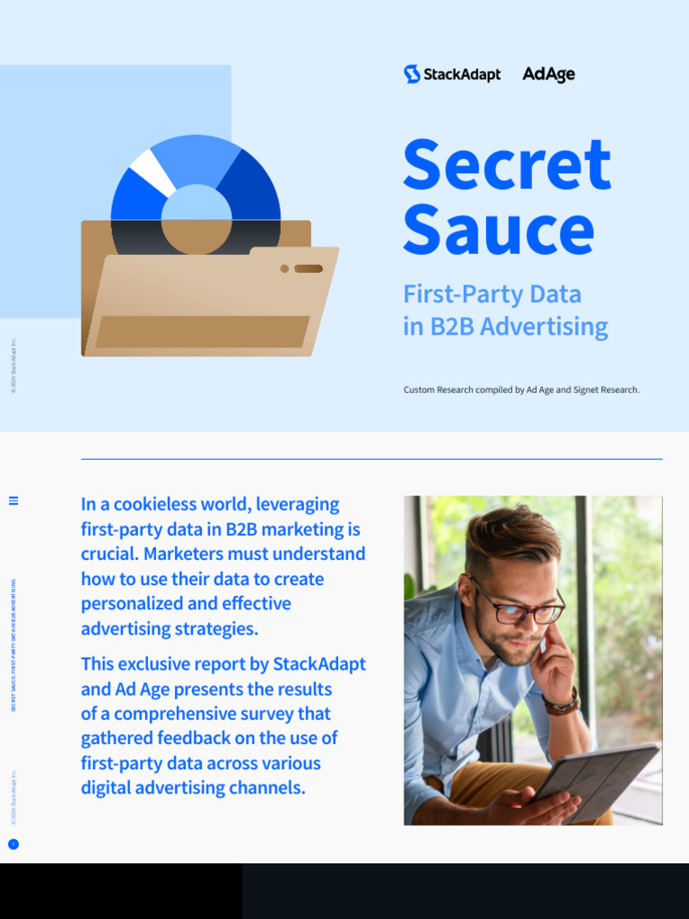 StackAdapt Ad Age Report First Party Data in B2B Advertising | PDF ...