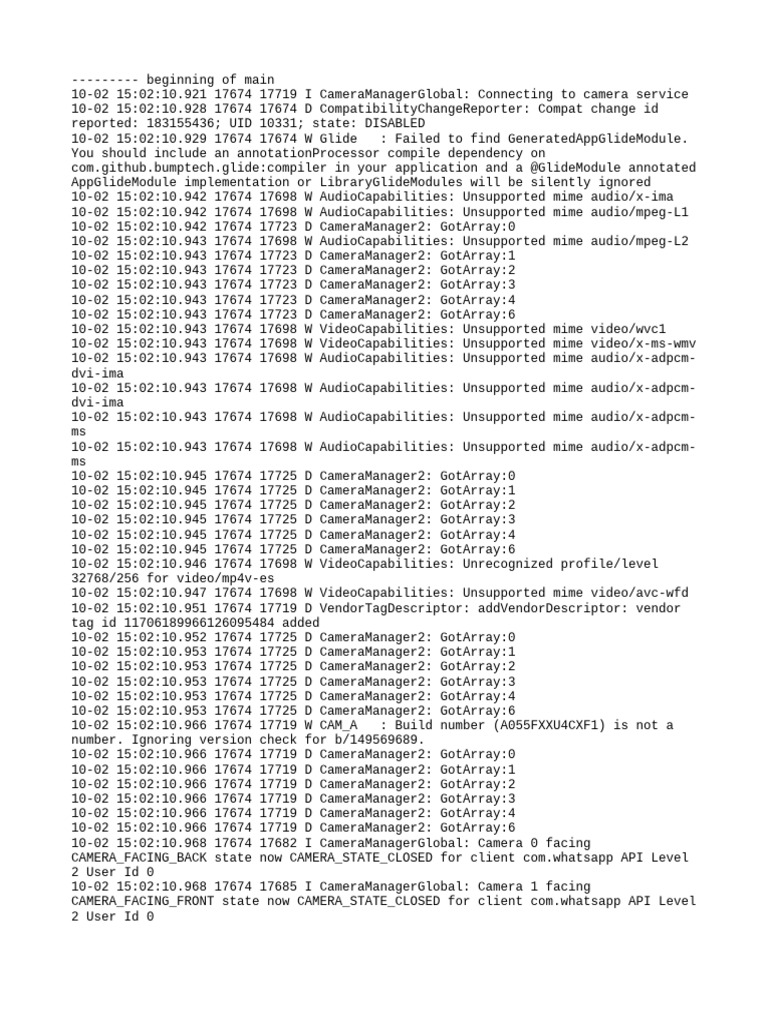 Log Cat 1759392130842 | PDF | Software | Computing