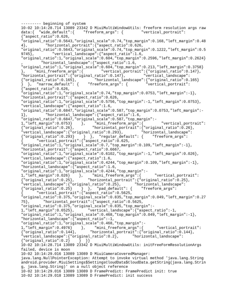 Log Cat 1759375107113 | PDF | Computing | Computer Programming