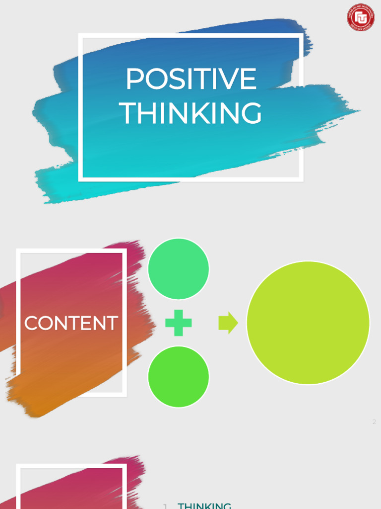 Positive Thinking and Critical Techniques | PDF | Critical Thinking ...