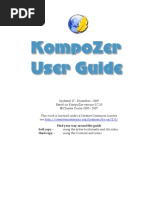 Download KompoZer User Guide by bykiat SN9272483 doc pdf