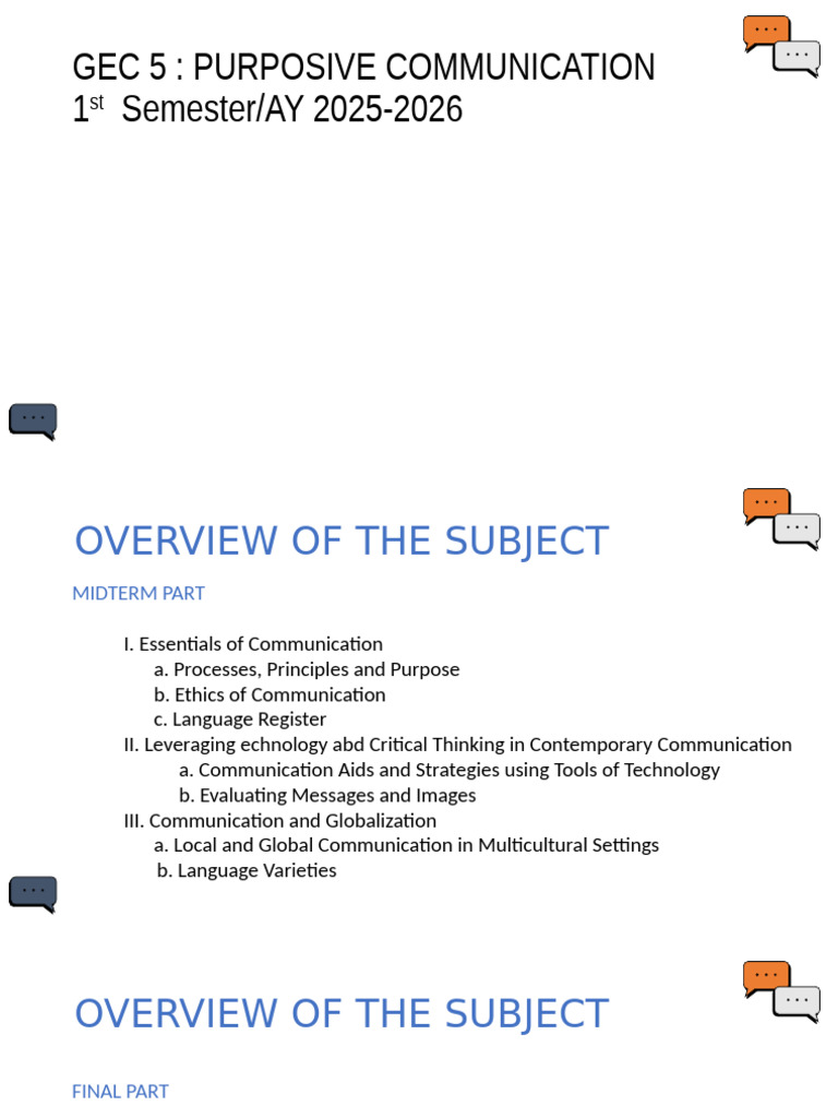 Essentials of Purposive Communication | PDF | Interpersonal ...