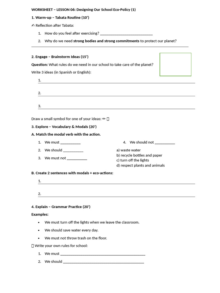 Worksheet 06 | PDF
