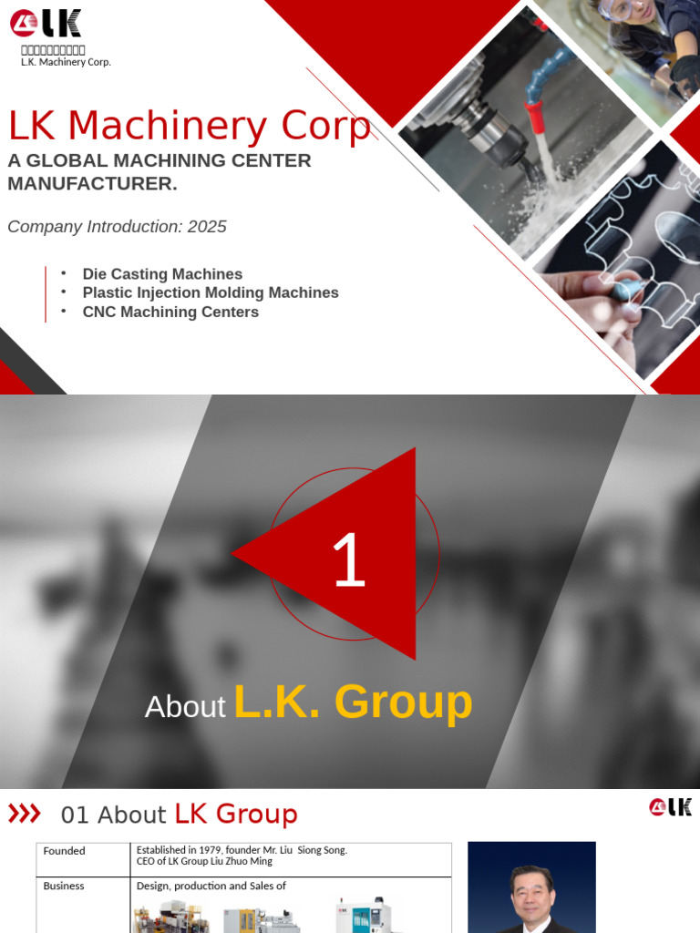 LK Machinery Corp Overview 2025 | PDF | Drilling | Industrial Processes