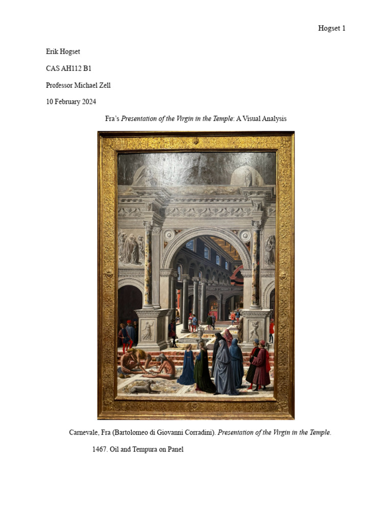 AH112. Museum Paper - Erik Hogset | PDF | Realism (Arts) | Perspective ...