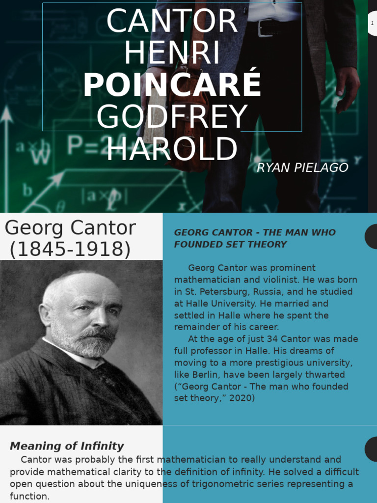 Georg Cantor and Henri Poincaré's Contributions | PDF | Mathematics ...
