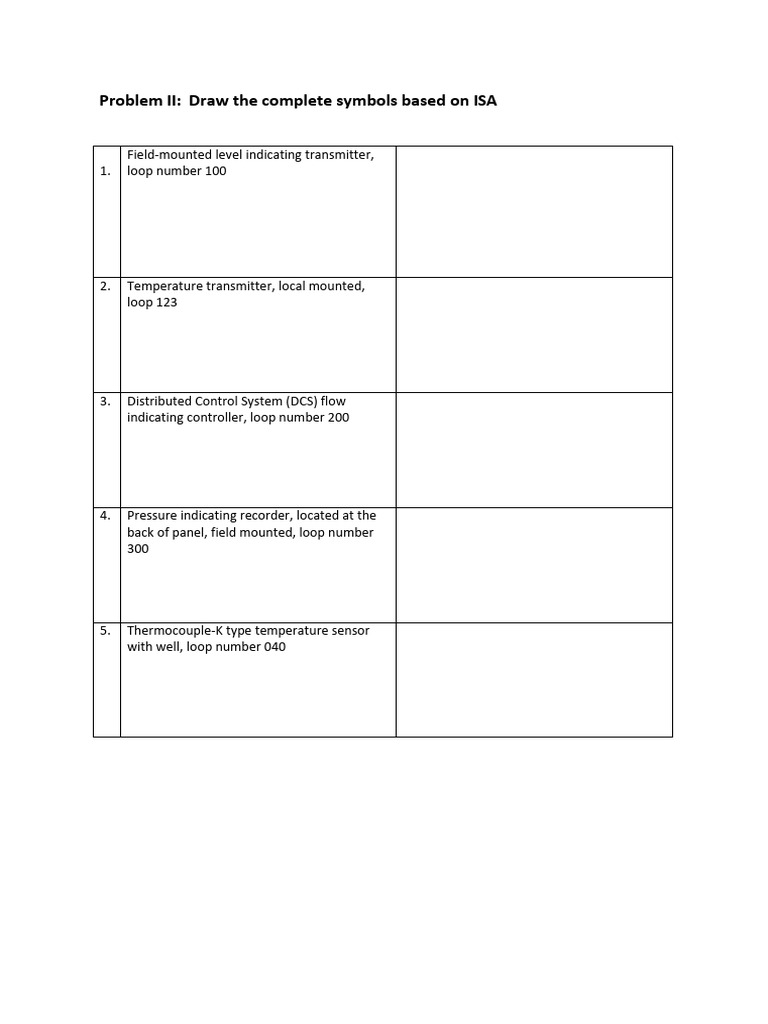 ISA Symbols for Process Control Devices | PDF