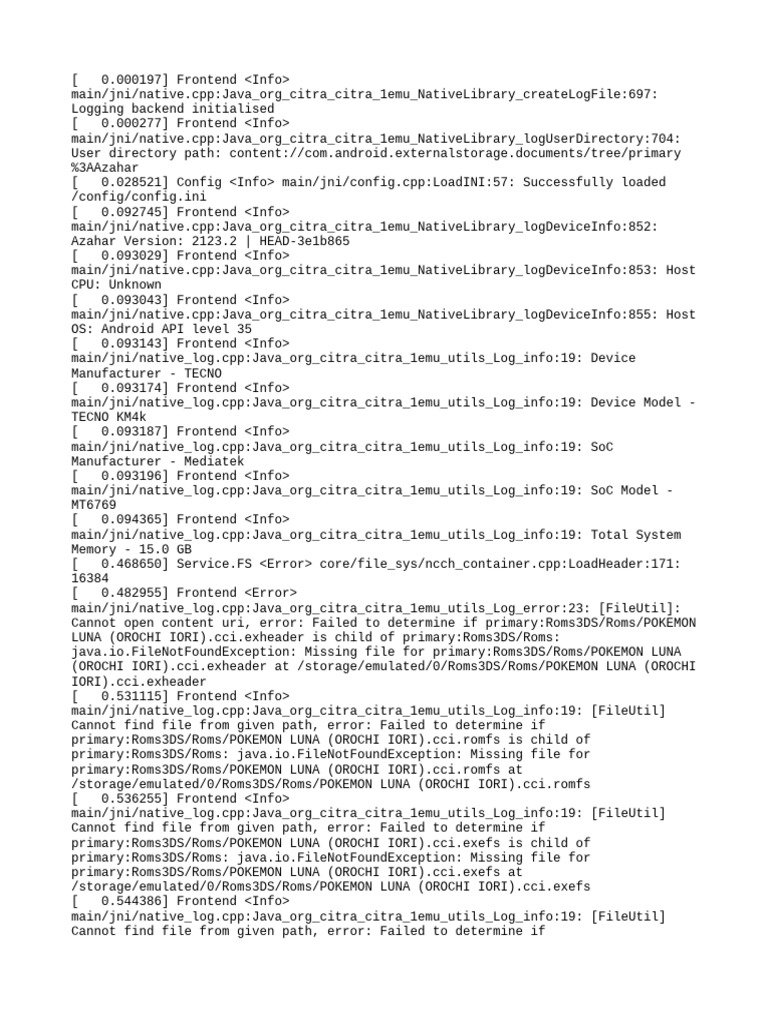 Azahar Log - Old | PDF | Computing Platforms | Computer Architecture