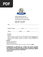 Uandishi Wa Ripoti | PDF
