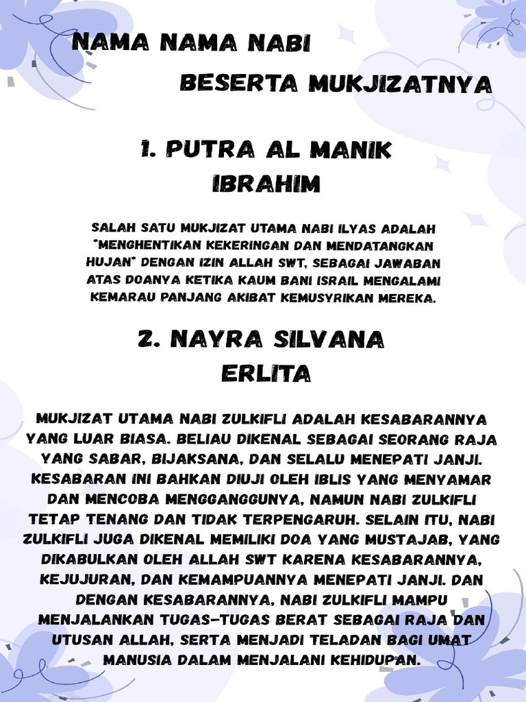 PJ Putra Tugas PAI | PDF