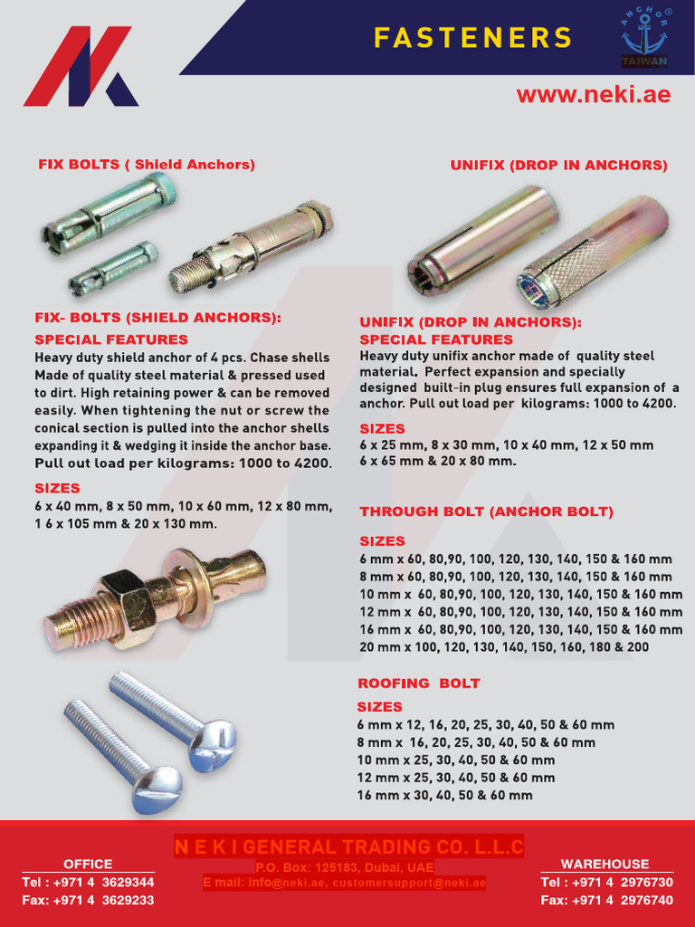 Through Bolt | PDF
