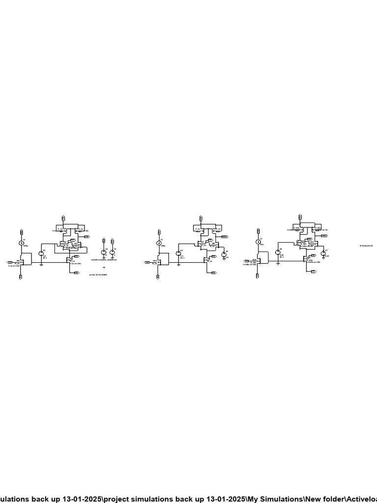 Circuit Simulation Data Overview | PDF